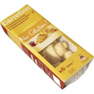 Carrefour No Gluten 6 croissants précuits sans gluten 300g