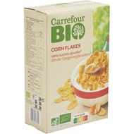 Carrefour bio corn flakes sans sucres ajoutés bio 500g