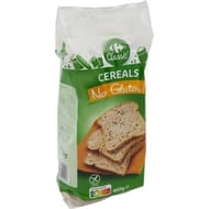 Carrefour no gluten ! pain de mie cereals sans gluten 400g