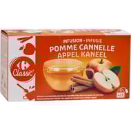 Carrefour classic' infusion pomme cannelle 25 sachets - 55g