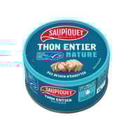 Saupiquet thon entier nature msc 93g