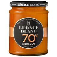 Leonce blanc confiture abricots 70% 320g