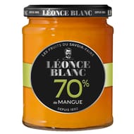 Léonce blanc confiture  de mangue 70% 320g