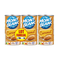 Mont Blanc crème dessert caramel 3x570g prix choc
