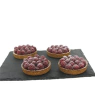 Tartelette framboise x4