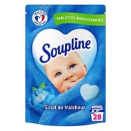 Soupline tablettes adoucissantes éclat de fraîcheur x28