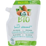 Carrefour soft bio gel douche à l'amande douce 500ml