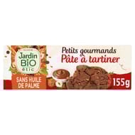 Jardin bio étic petits gourmands à la pâte à tartiner bio 155g