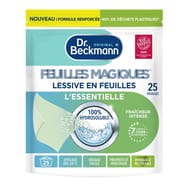 Dr beckmann lessive feuille magique l'essentielle x25