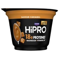 Hipro crème dessert caramel protéinée allégée 180g