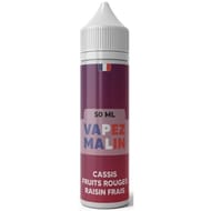 Cassis Fruits Rouges Raisin Boosté 50 ml - Vapez Malin