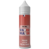 Fraise litchie Peche Boosté 50 ml - Vapez Malin