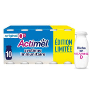 Actimel 0% nature 10x100g édition limitée