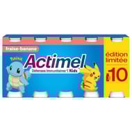 Actimel fraise banane 10x100g édition limitée