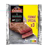 Faux filet x3 450g Charal