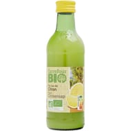 Carrefour bio jus de citron pur jus 25cl