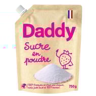 Daddy sucre en poudre pack kraft 750g