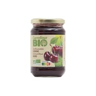 Carrefour bio confiture extra cerise bio -360g