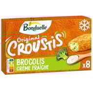 Bonduelle croustis de légumes brocolis 305g