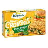 Bonduelle maxi croustis épinard lentilles emmental 240g