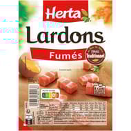Herta dés de lardons fumés 200g