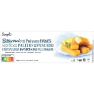 Simpl bâtonnets de poisson blanc 15x30g