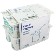 Yaourts nature 12x125g