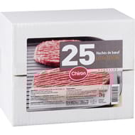 Haché de boeuf extra tendre 25x80g