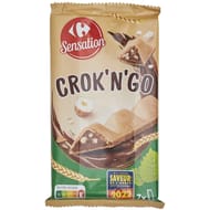 Carrefour sensation biscuits crok'n' go 7x15g