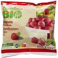 Carrefour bio fraises bio 450g
