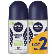 Nivea men déodorant bille homme sensitive protect 48h x2