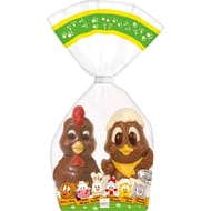 Abtey moulage poule et poussin chocolat lait 140g
