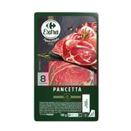 Carrefour extra pancetta 8 tranches 100g