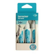 Carrefour 3 correcteurs stylo 3x4ml