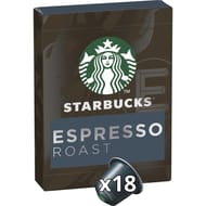 Starbucks by nespresso espresso roast x18 - 101g