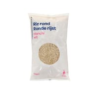 Riz rond blanc 15% brisures sachet 1kg