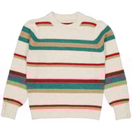 Pull manches longues femme ECRU RAYE 50\52