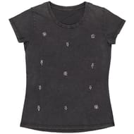 Tee shirt manches courtes femme DARK GREY 50\52