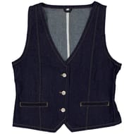 Veste sans manches femme BLUE DENIM T48
