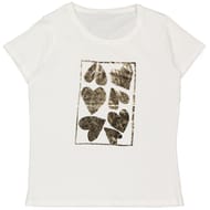 Tee shirt manches courtes femme ECRU ACBL008B T38/40