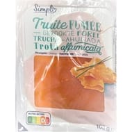 Simpl truite fumée 100g