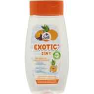 Carrefour soft gel douche corps et cheveux exotique 250ml