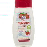 Carrefour Soft gel douche corps et cheveux fraise 250ml