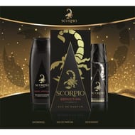 Scorpio sedution coffret edt75ml+sg 250ml+ deo 150ml