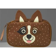 Pochette zippée Chien