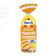 Harry's brioche tranchee farine complète sans additifs 485g