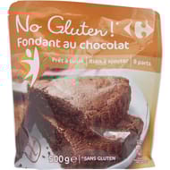Carrefour no gluten préparation gâteau sans gluten chocolat 500g