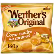 Werther's original coeur tendre au caramel sachet de 160g