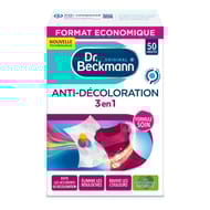 Dr beckmann lingettes anti-décoloration 3 en 1 x50