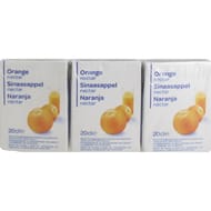 Nectar orange briquettes 6x20cl